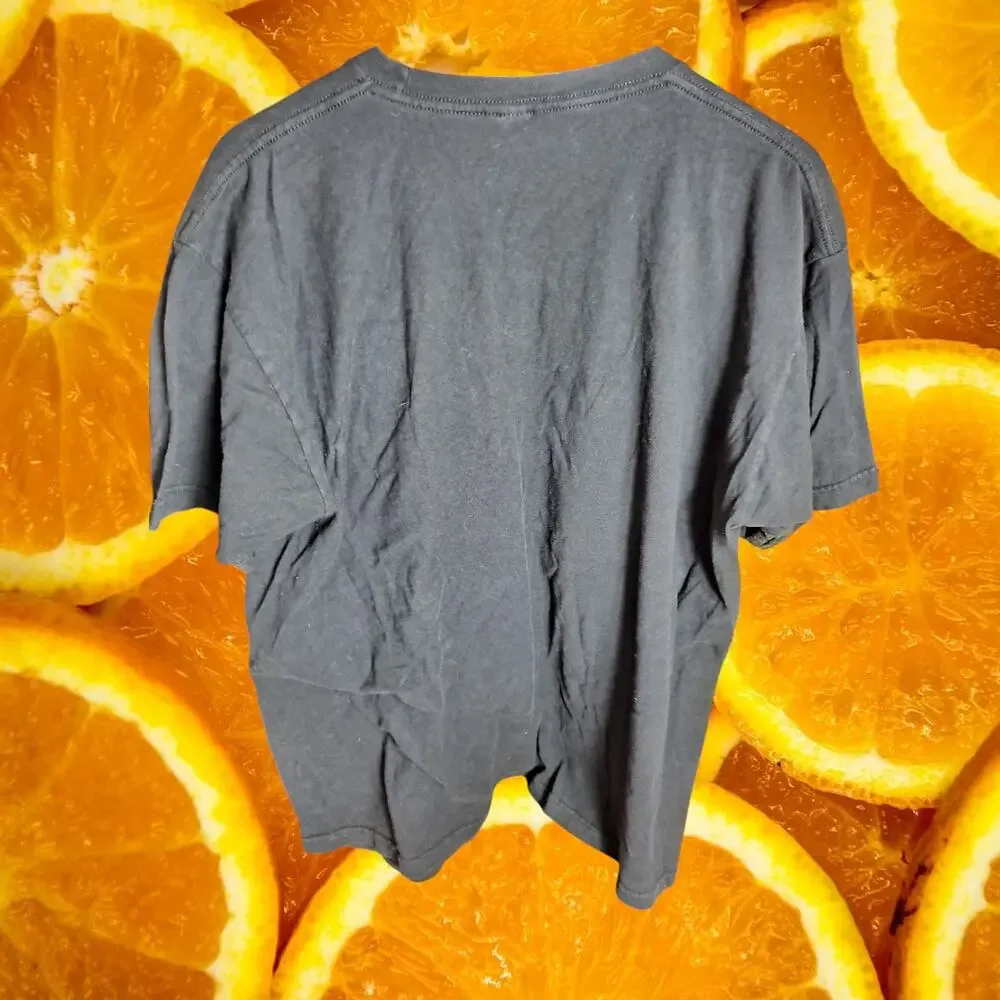 Tultex Men's‎ Black Cotton Pink Floyd The Wall Short Sleeve T-Shirt Size XL
